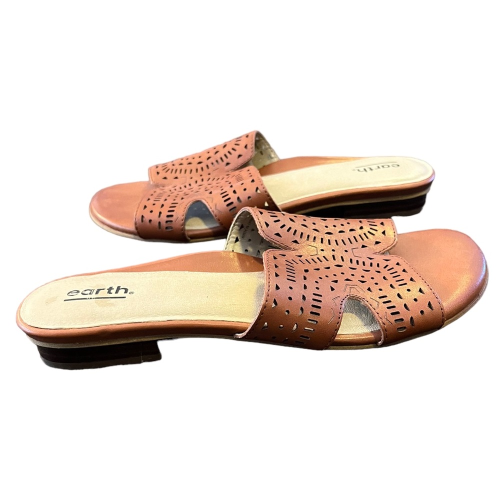 Earth Mykonos Torlos Women's Leather Slide Sandal | Women's 9M - Picture 2 of 5